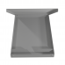 Aluminum Storage Clipboard - Silver